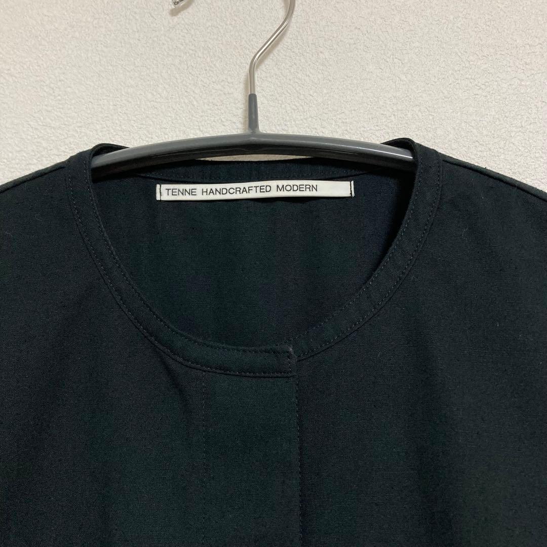 TENNE HANDCRAFTED MODERN　オールインワン　綿　絹　黒