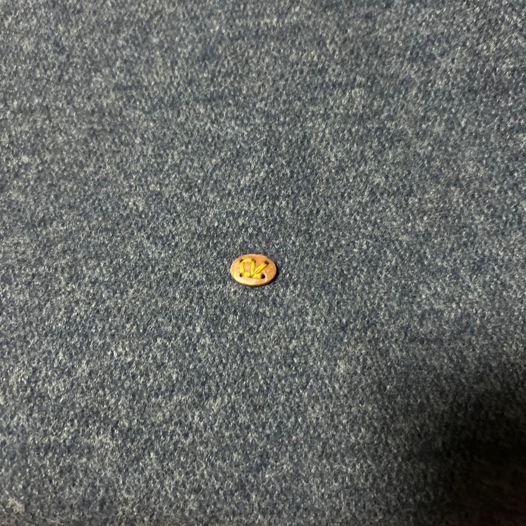 45R ジャージフラノ　ワンピース　ネイビー　フリーサイズ