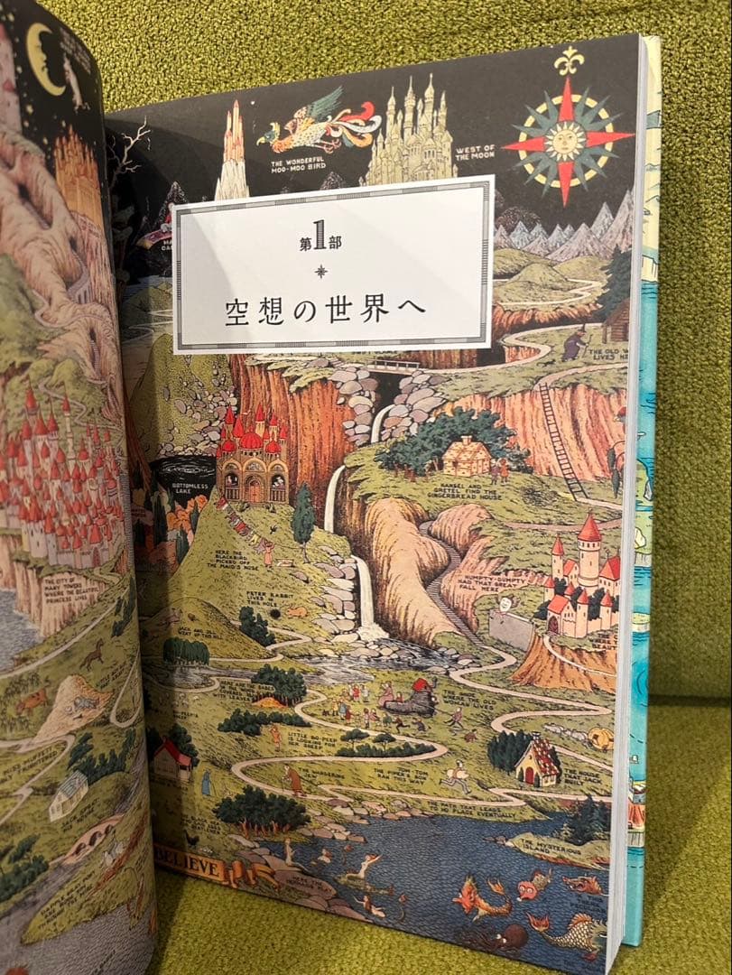 ファンタジーの世界地図