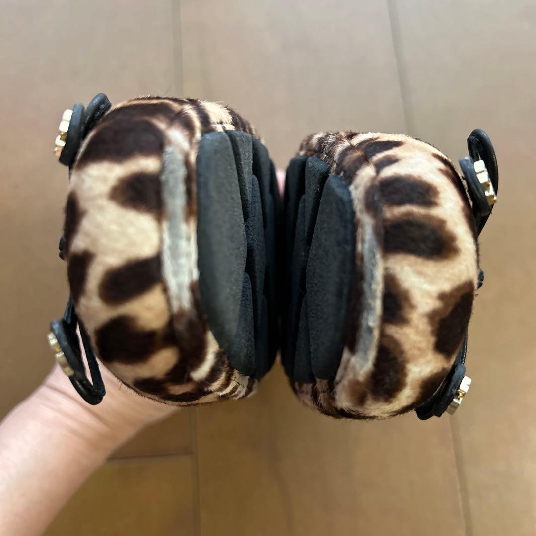 ちゃんちゃん　美品　トリーバーチ　レオパード　バレエシューズ　6.5