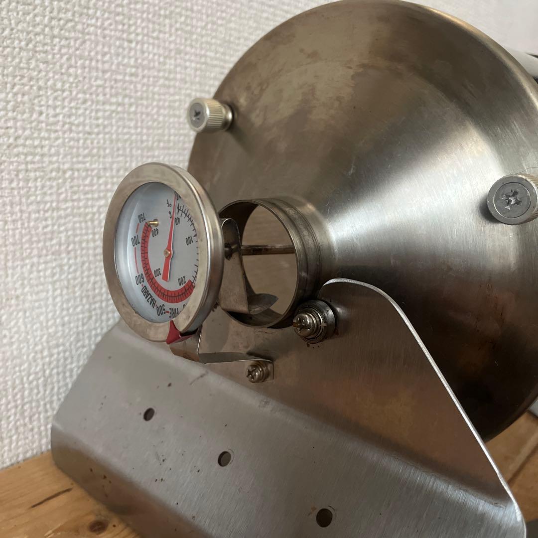 ステンレス製ロースター 温度計付き