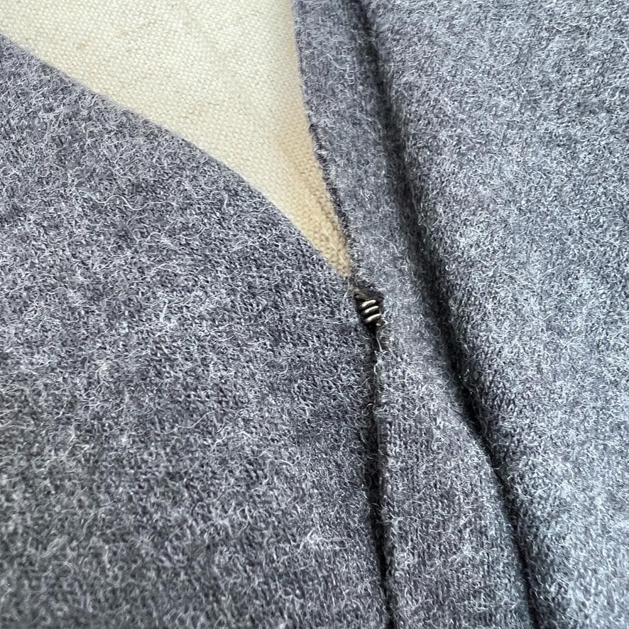 極美品★FENDI★ウール★シルク★ドレープ★ペプラム★ワンピース