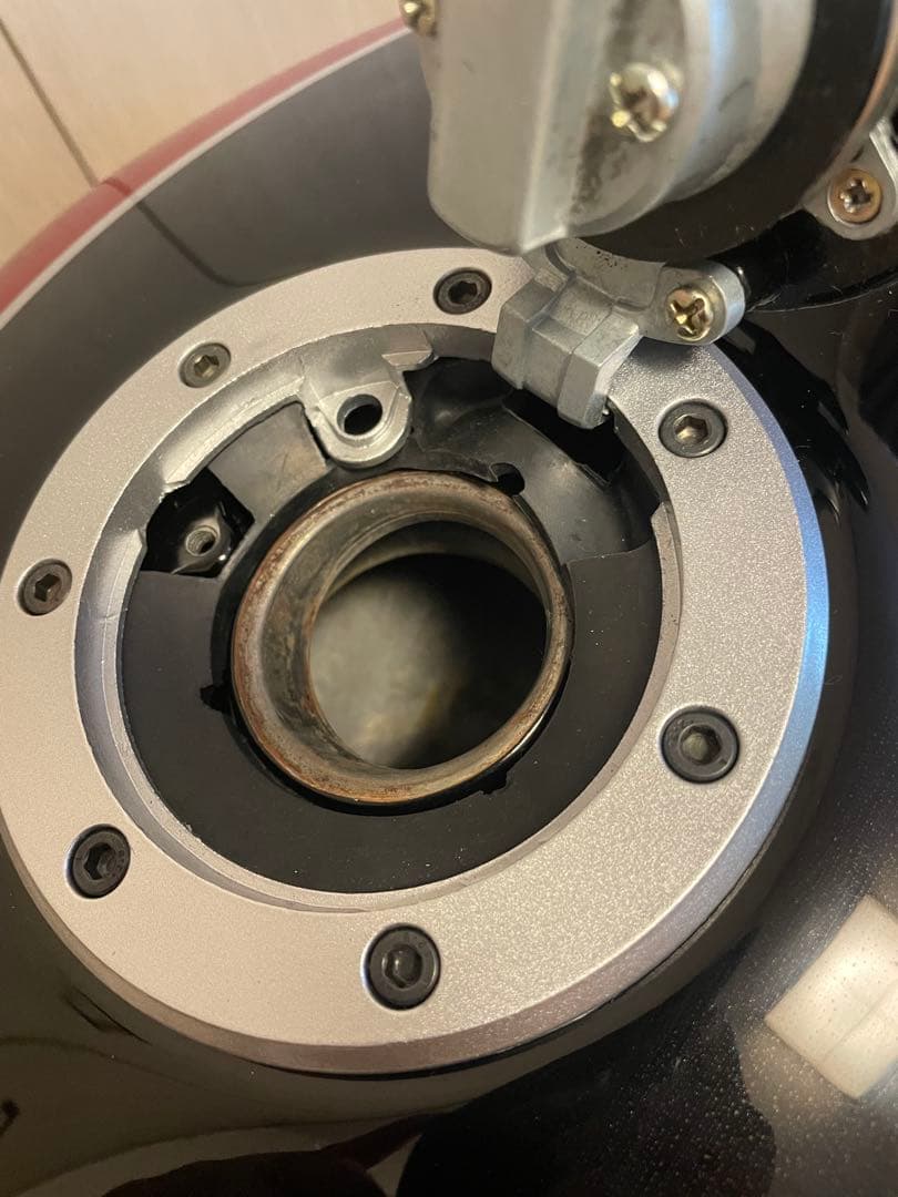 Kawasaki ゼファー750 黒赤タイガー　外装セット