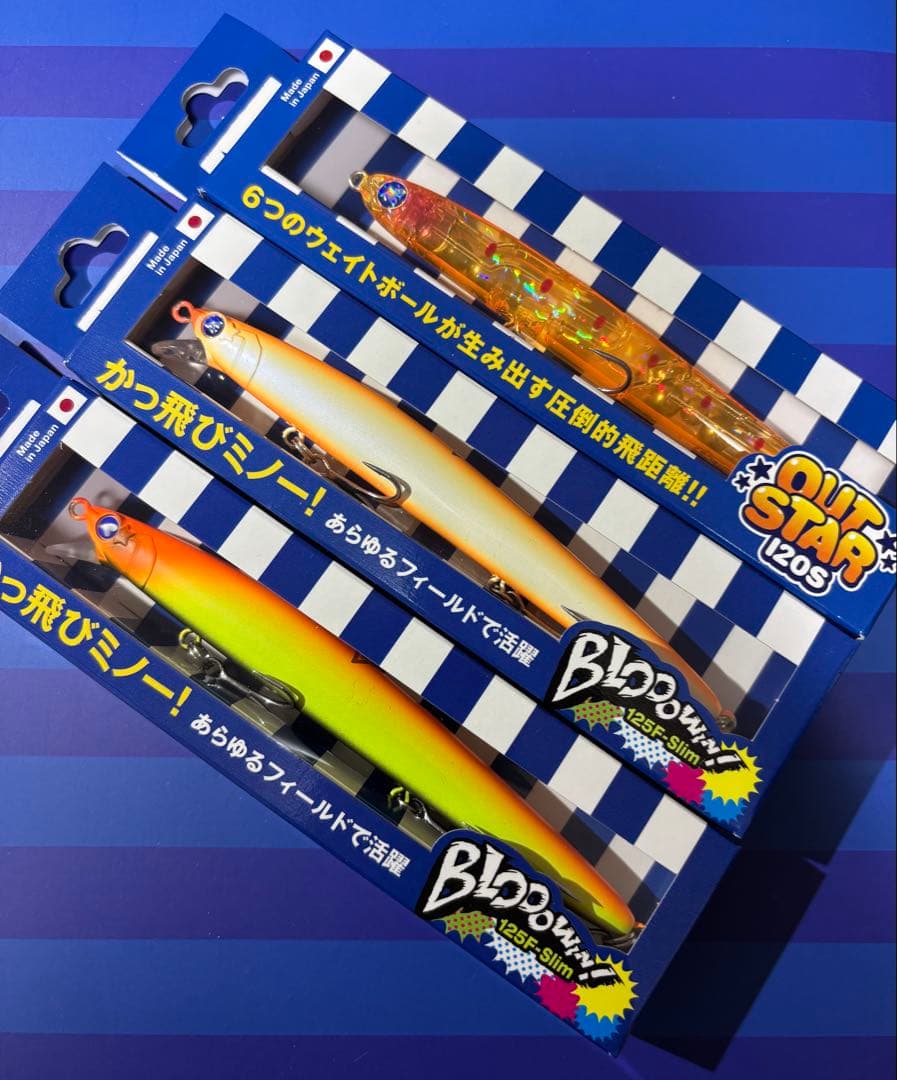 Blue Blue/ブルーブルー　アウトスター＆ブローウィン125F-Slim