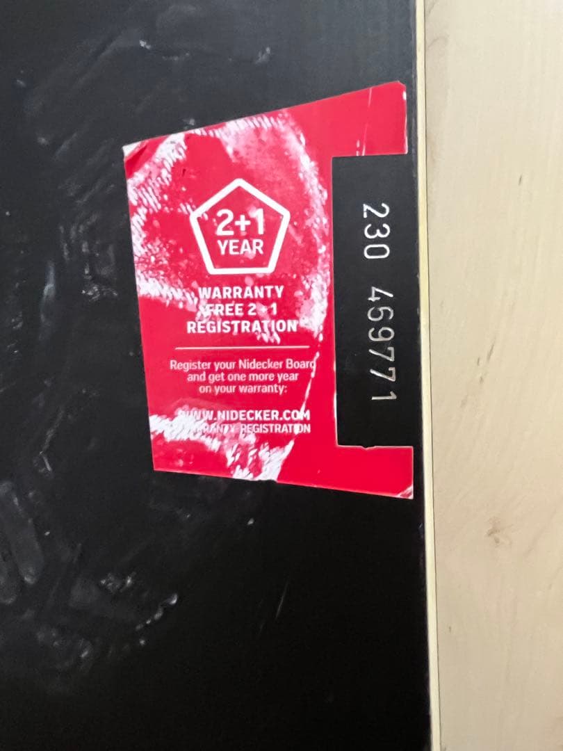 Nidecker score ナイデッカー　スコア　スノーボード 159cm