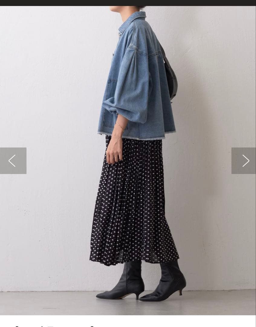 ビアズリーデニムジャケット