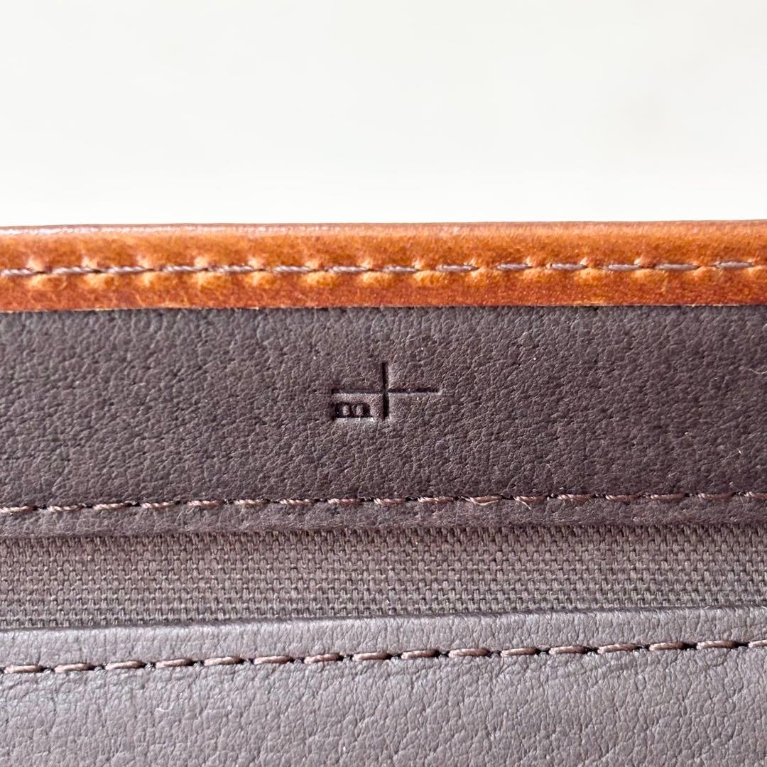 【美品】　エムピウ　millefogliell P25 財布　ブラウン　人気