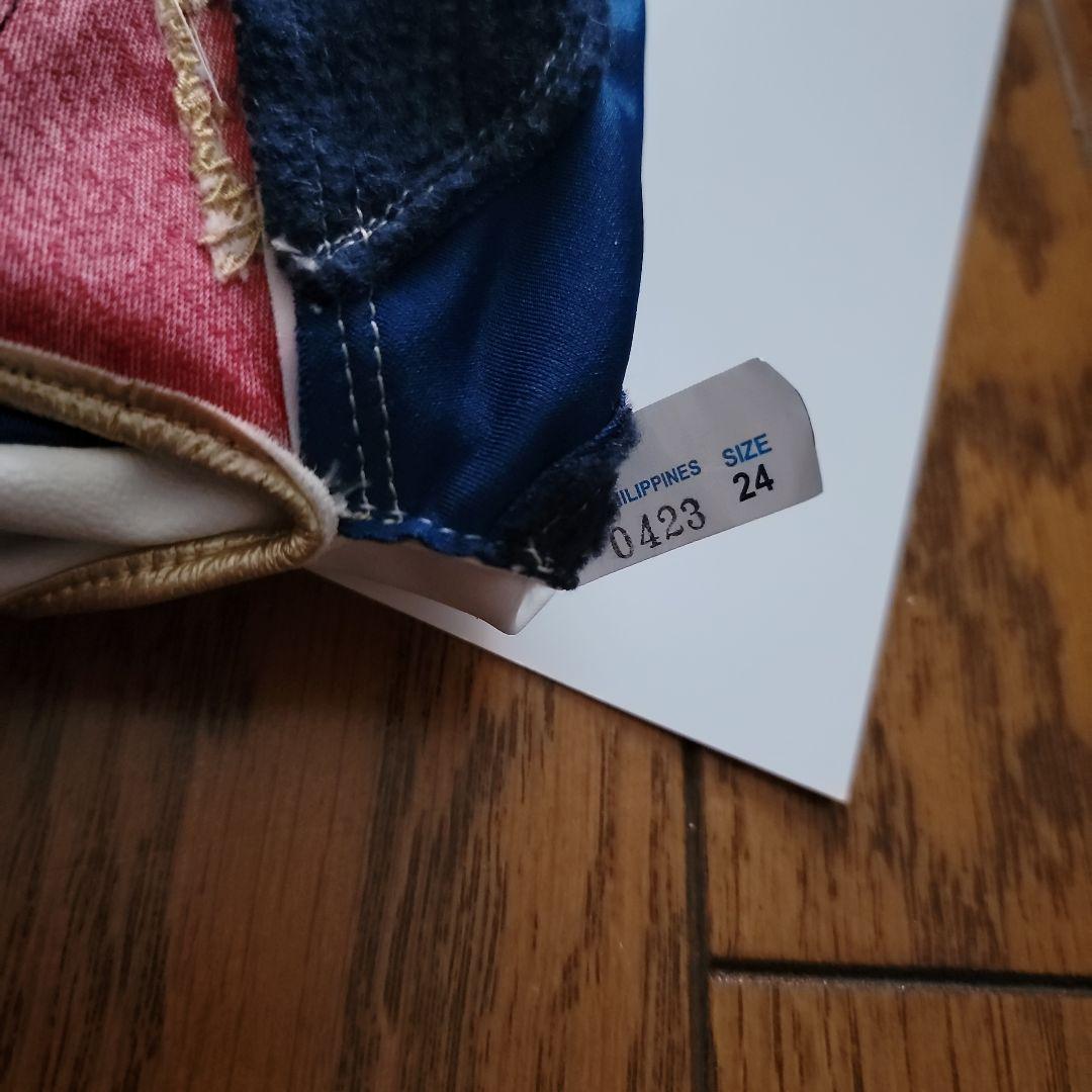 新品　24cm　カタログ外カラー　24cm　守備用手袋　右投げ用