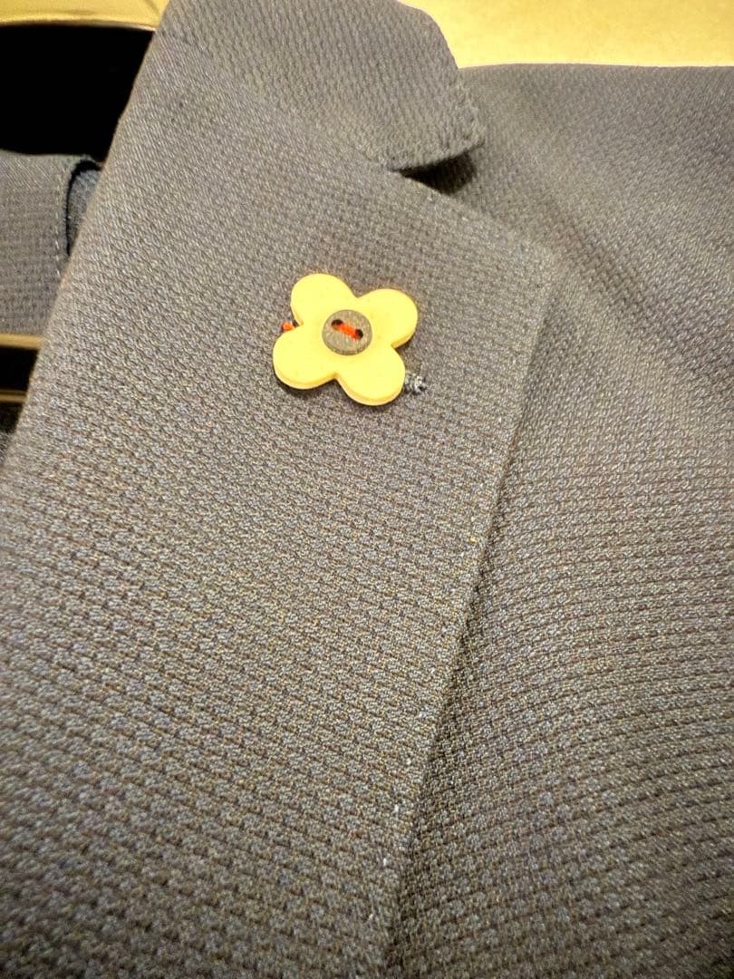 LARDINI ライトブルー スーツ　48