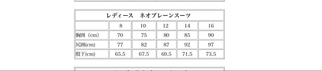 Gill ロングジョン　ウェットスーツ UK14