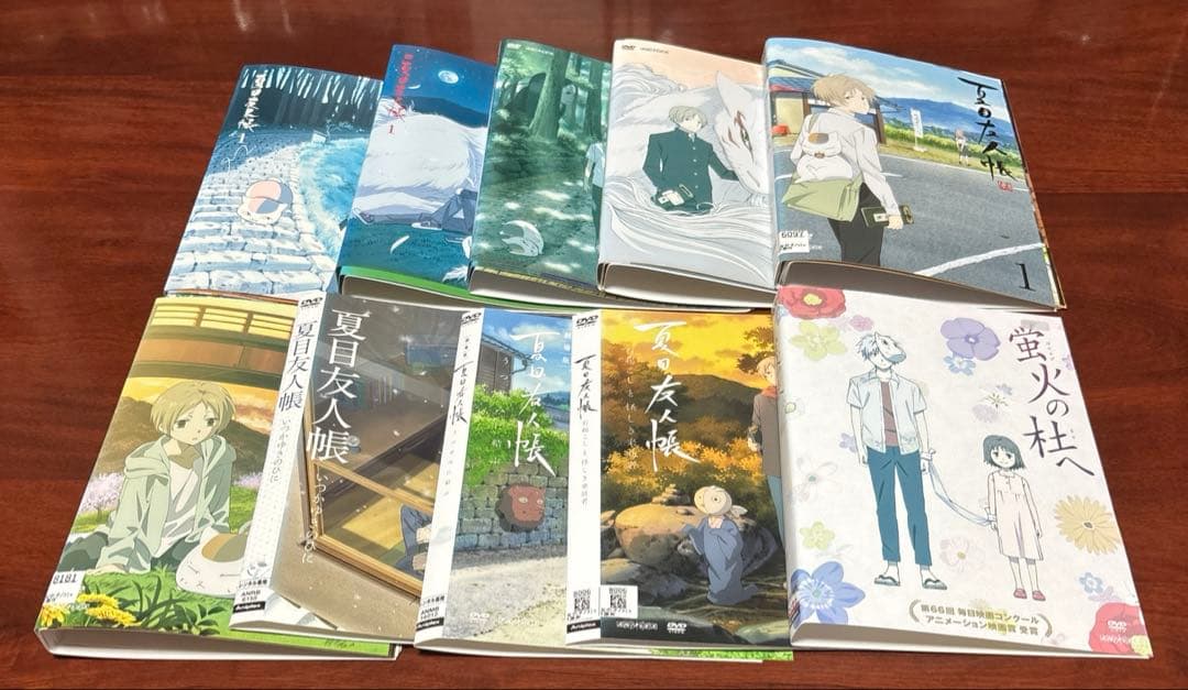 夏目友人帳1〜6期 全巻完結セット 劇場版,蛍火の杜へ付　dvd