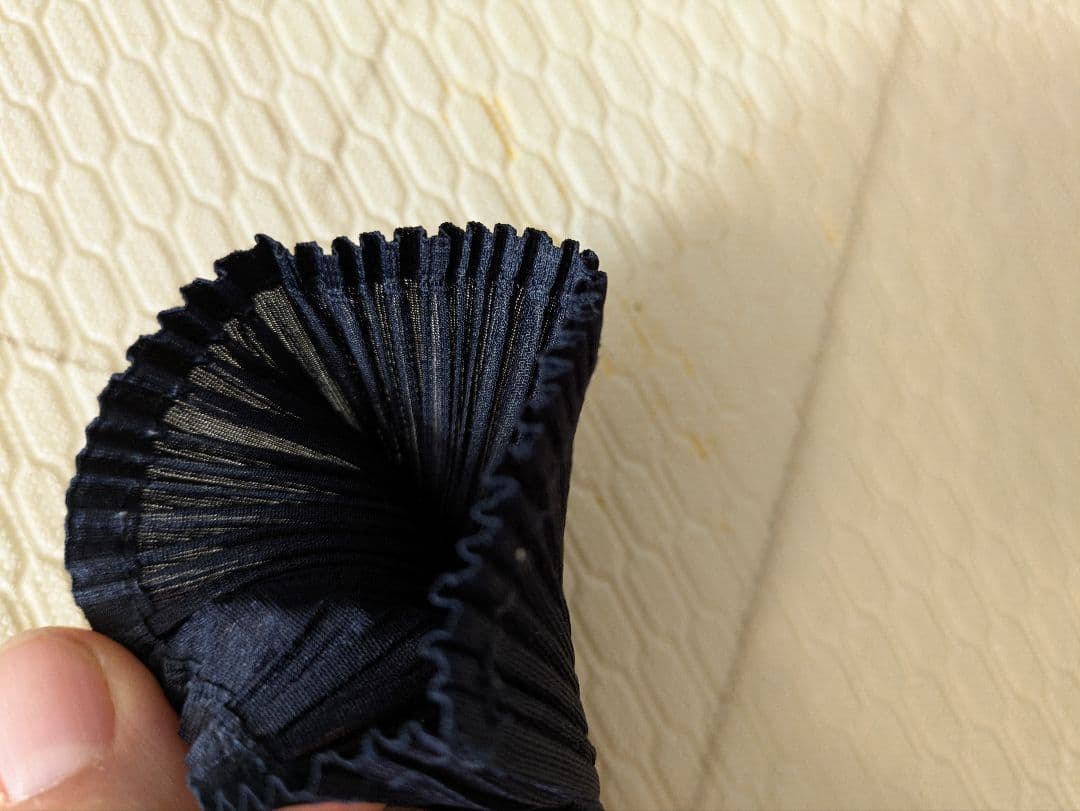 プリーツプリーズ PLEATS PLEASE 長袖カットソー　ネイビー