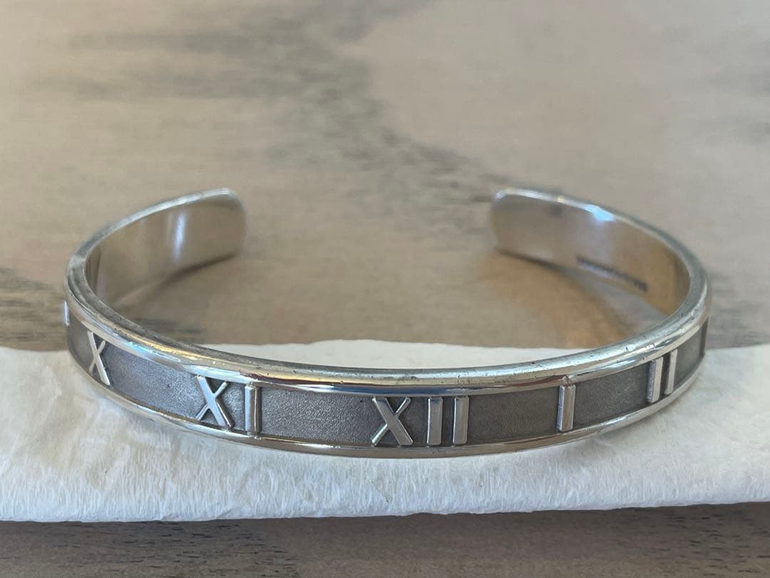 ティファニー　アトラス　シルバーバングル　正規店購入美品※他ティファニー出品あり