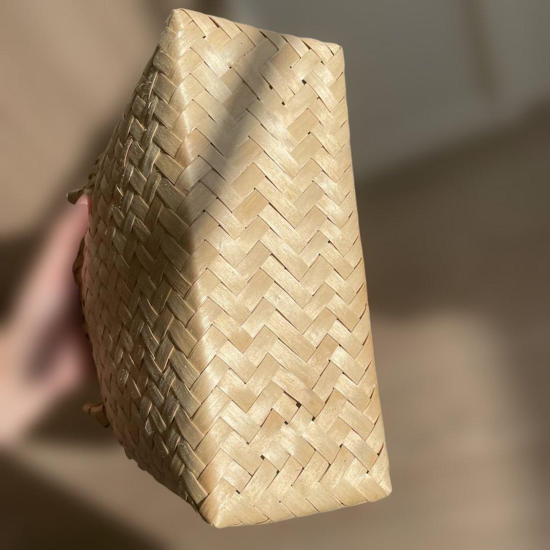 イタヤ細工 かごバッグ　Sサイズ