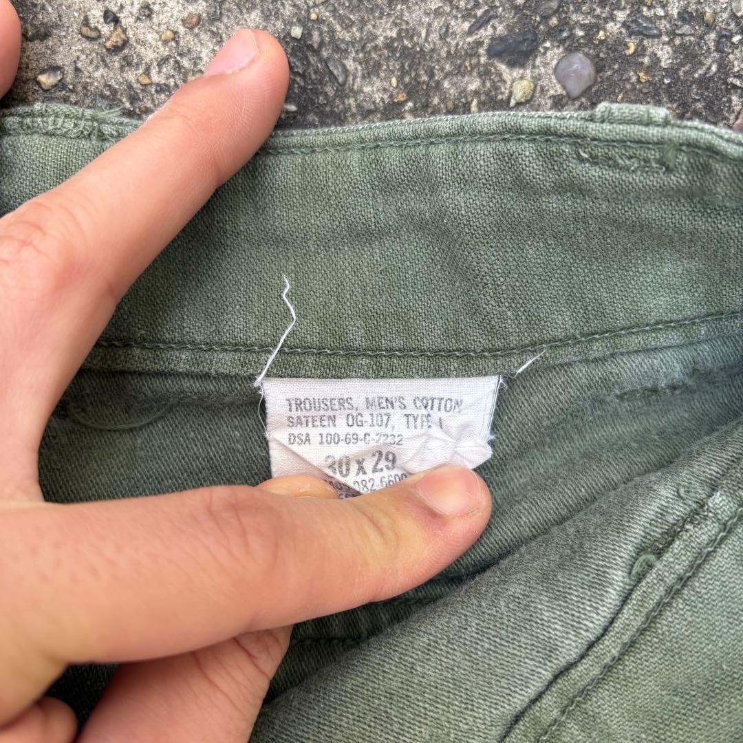 60s ベイカーパンツ og107 W30 L29