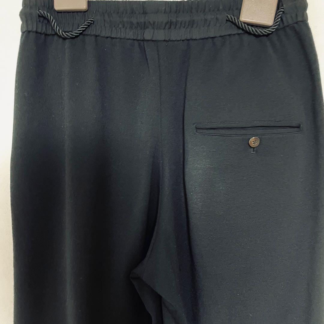 パンツ ETHOSENS super 140's wool sweatpants