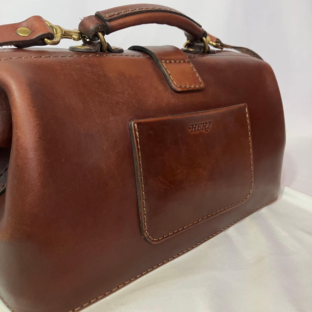 Herz　ブラウン　ミニドクターバッグ　CW-106-Y-CH