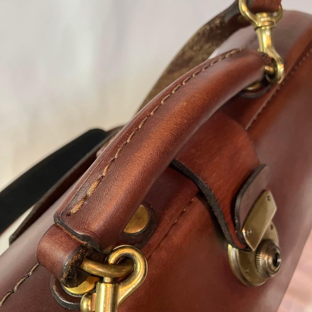 Herz　ブラウン　ミニドクターバッグ　CW-106-Y-CH