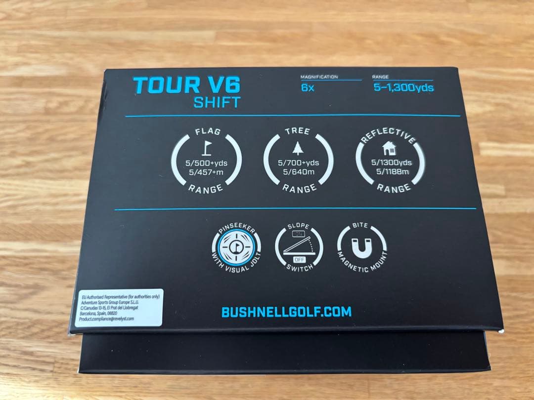 Bushnell(ブッシュネル) Tour V6 Shift ゴルフ用距離計