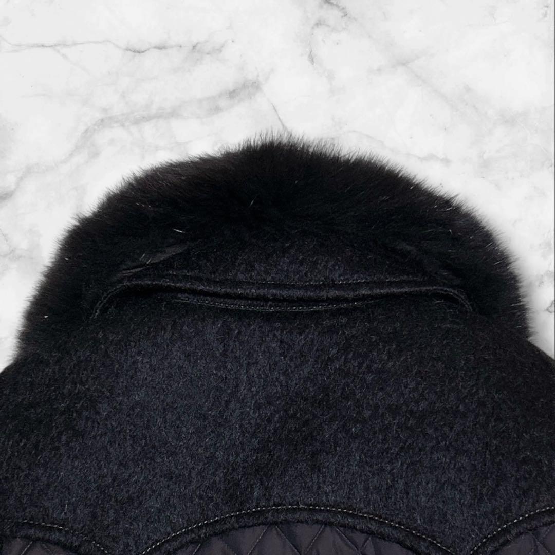 ✨あーちゃん✨三京商会　高級毛皮　キルティングコート　フォックス　ファー