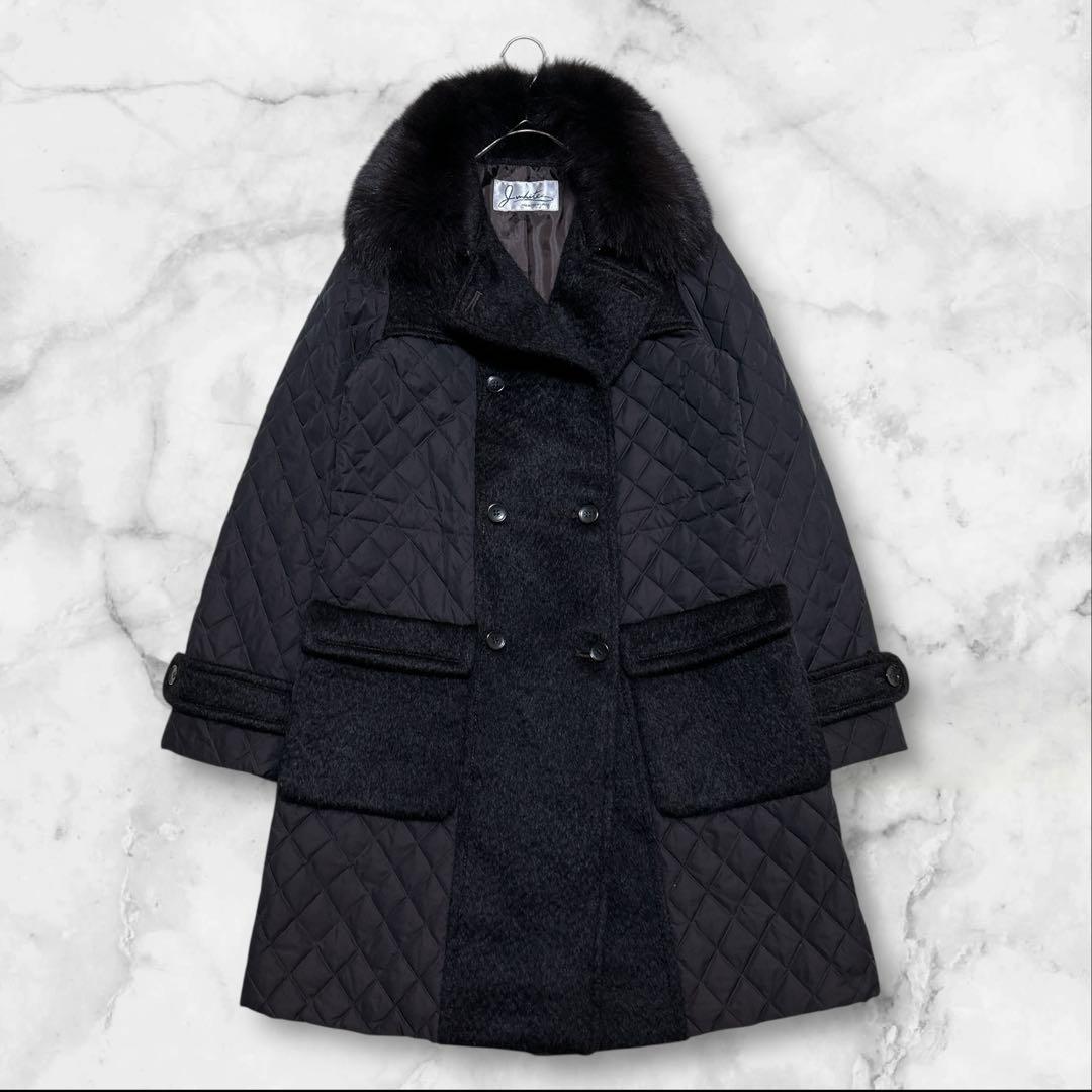 ✨あーちゃん✨三京商会　高級毛皮　キルティングコート　フォックス　ファー