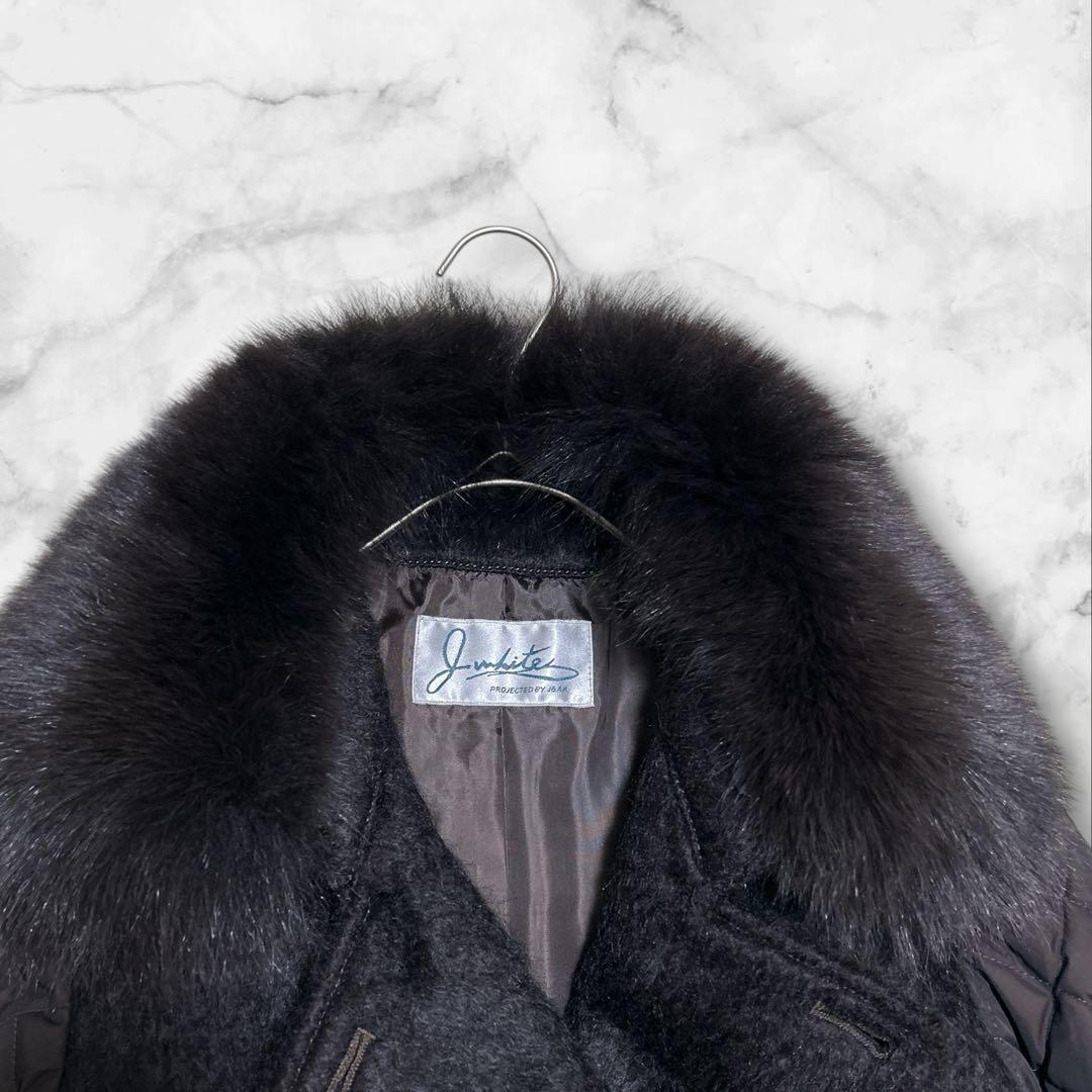 ✨あーちゃん✨三京商会　高級毛皮　キルティングコート　フォックス　ファー