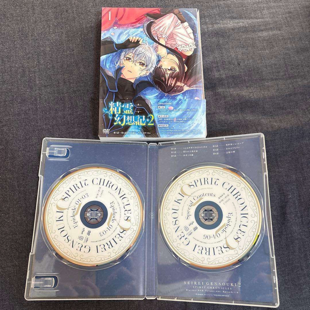 精霊幻想記 DVD 1・2セット　全巻収納BOX付き