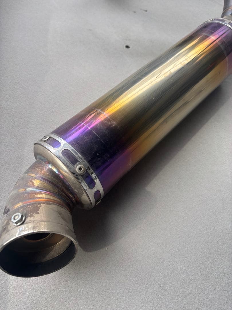 【美品】S510P ハイゼットトラック ウィルズウィン チタンサイド出しマフラー