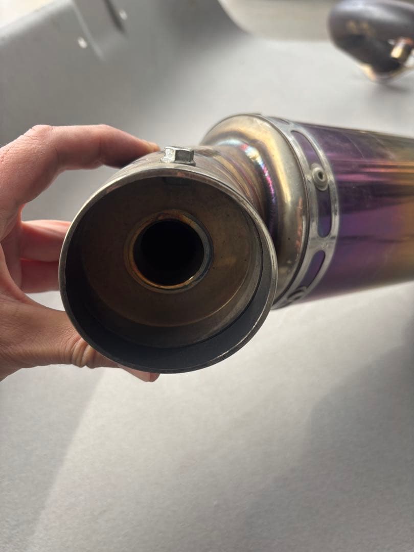 【美品】S510P ハイゼットトラック ウィルズウィン チタンサイド出しマフラー