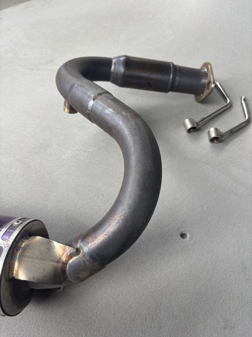 【美品】S510P ハイゼットトラック ウィルズウィン チタンサイド出しマフラー