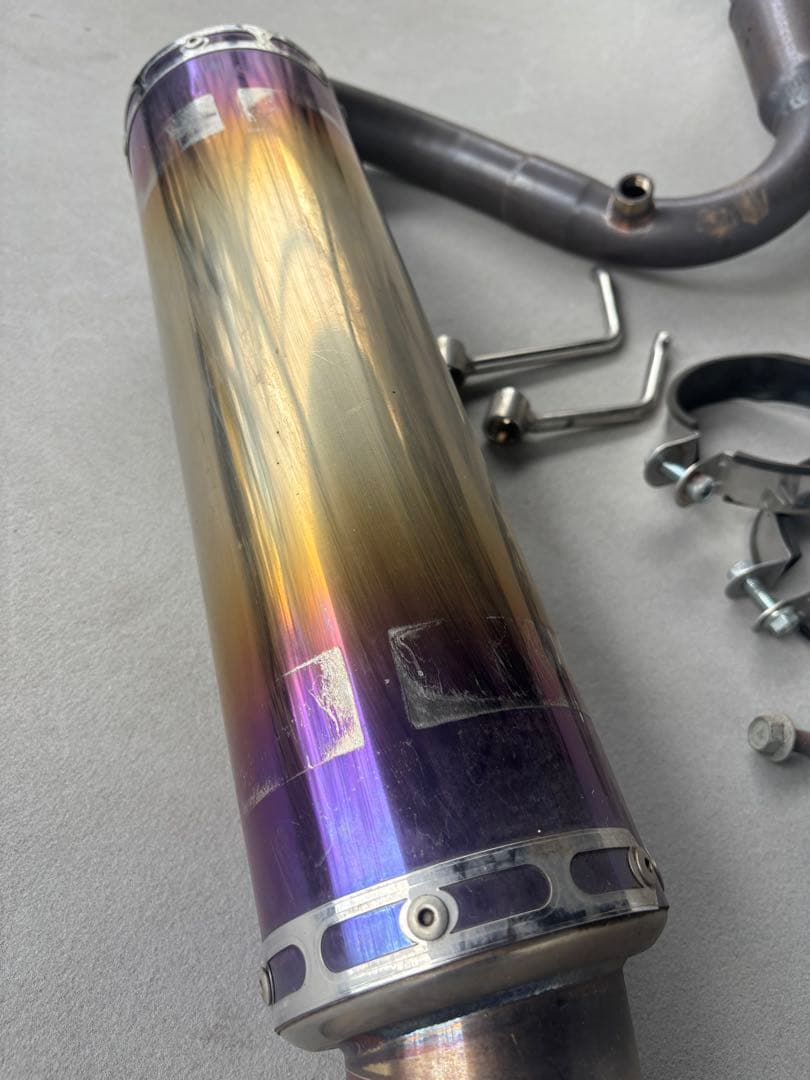 【美品】S510P ハイゼットトラック ウィルズウィン チタンサイド出しマフラー