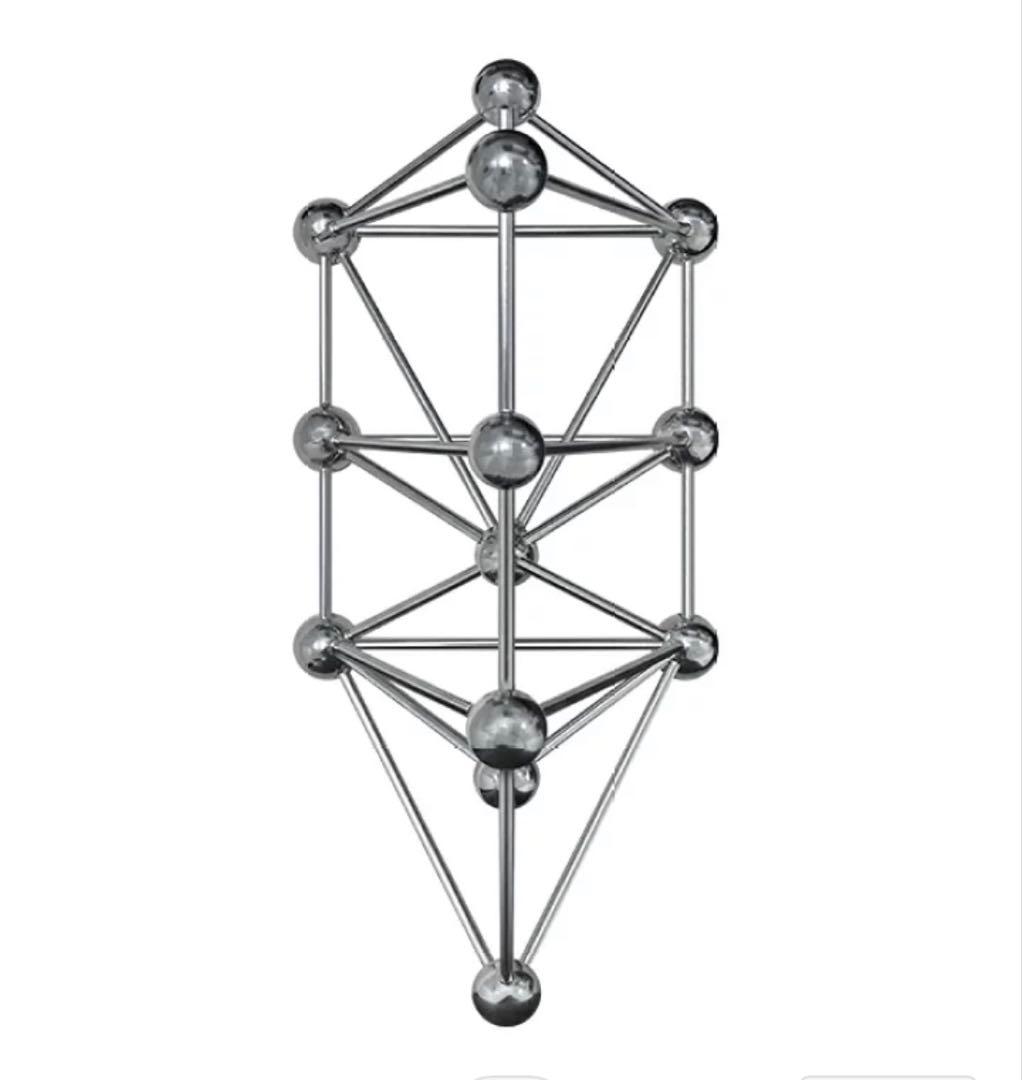 定価33,000円 3Dカバラ パドマ ステンレス 生命の樹