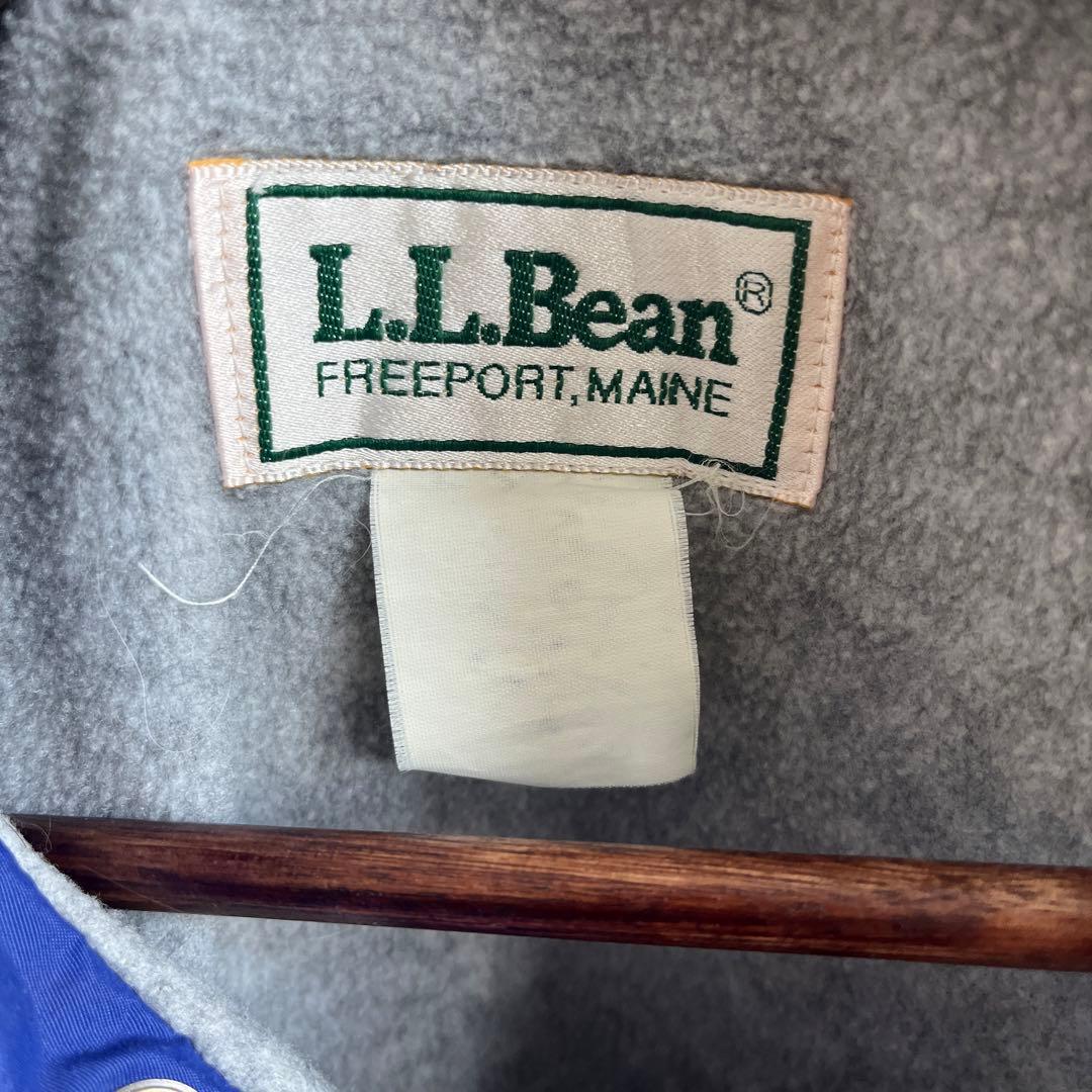 L.L.Bean チンスト　コーチジャケット　青