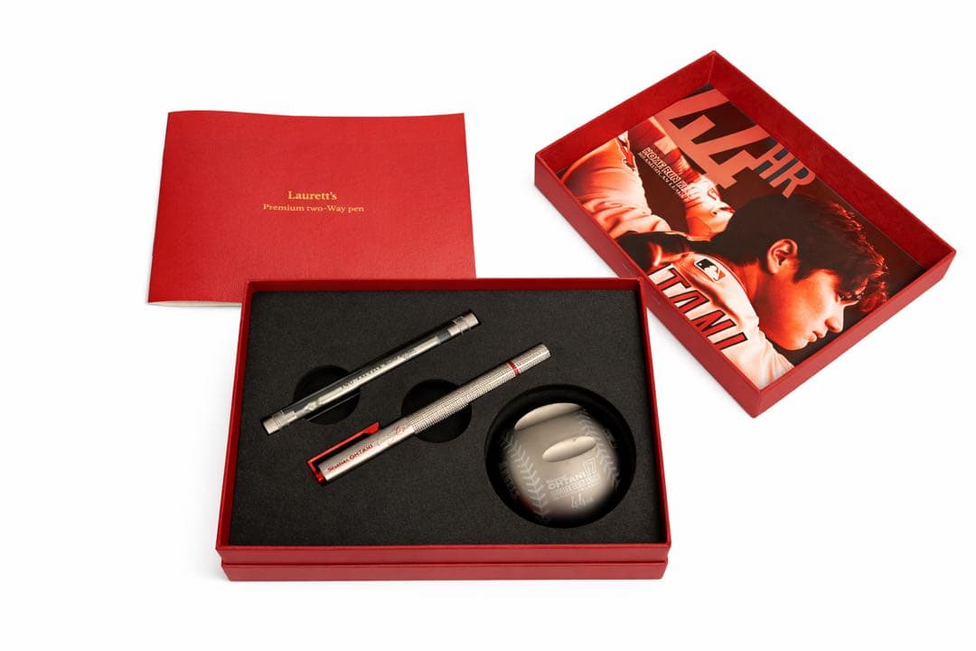 ★大谷翔平ホームラン王＆MVP獲得記念 Laurett’s Two-Wayペン