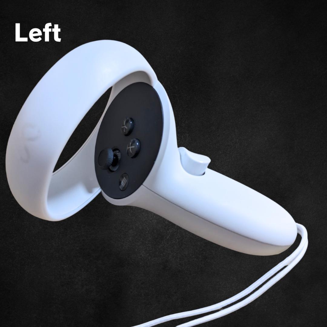 【極美品】 Quest 2 左コントローラー Left メタロゴ