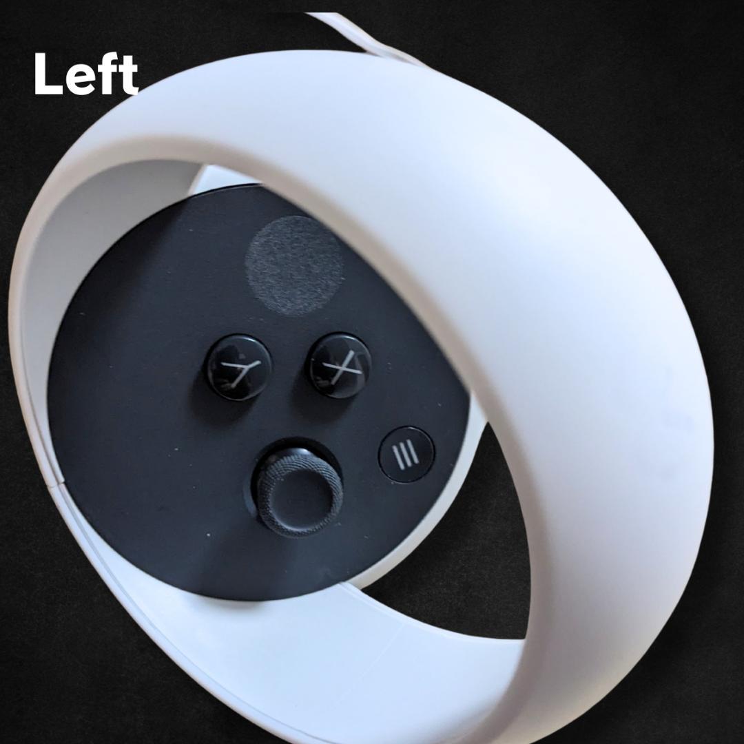 【極美品】 Quest 2 左コントローラー Left メタロゴ
