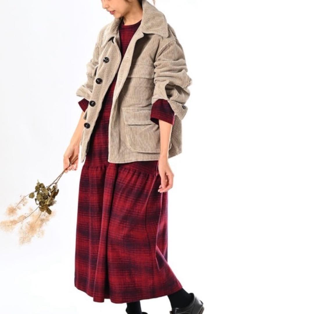 45r セルビッチコーデュロイ　ハンティング　ジャケット