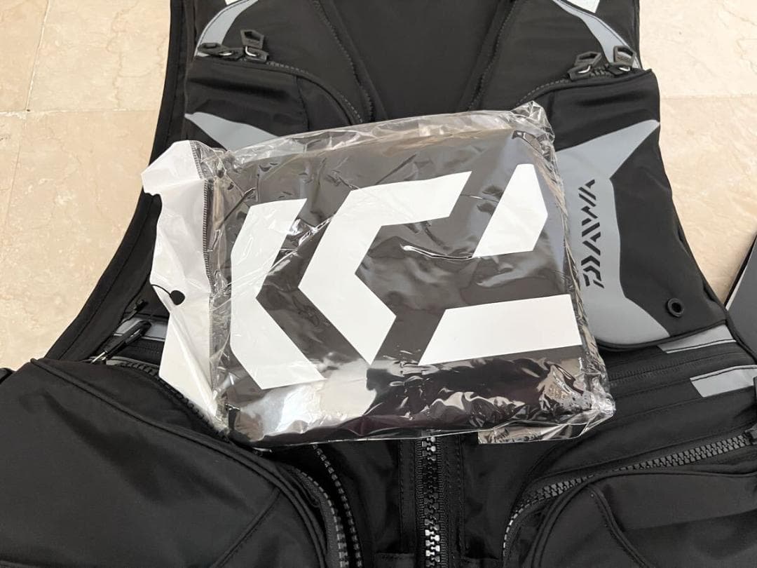 ダイワ DAIWA DF-3420 ブラック 小型船舶用救命胴衣TYPE-D