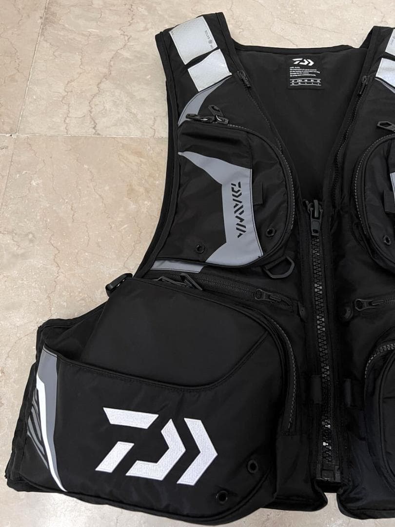 ダイワ DAIWA DF-3420 ブラック 小型船舶用救命胴衣TYPE-D