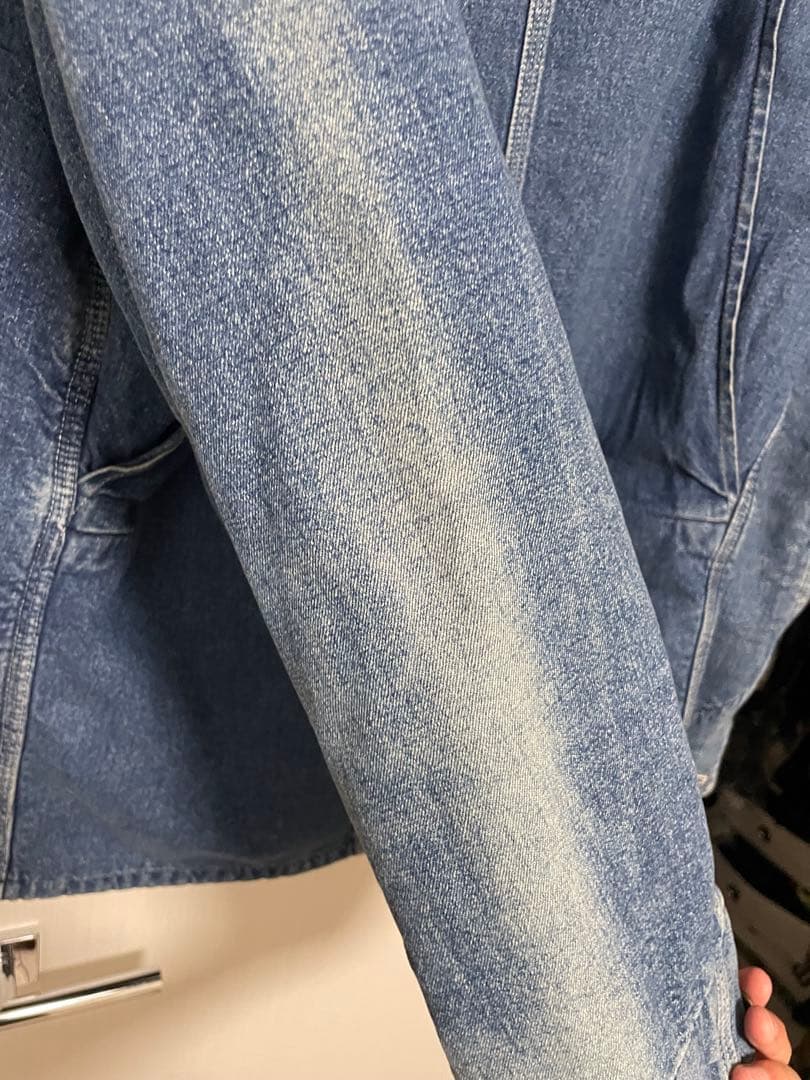 93年製 vintage carhartt デニム カバーオール ブランケット