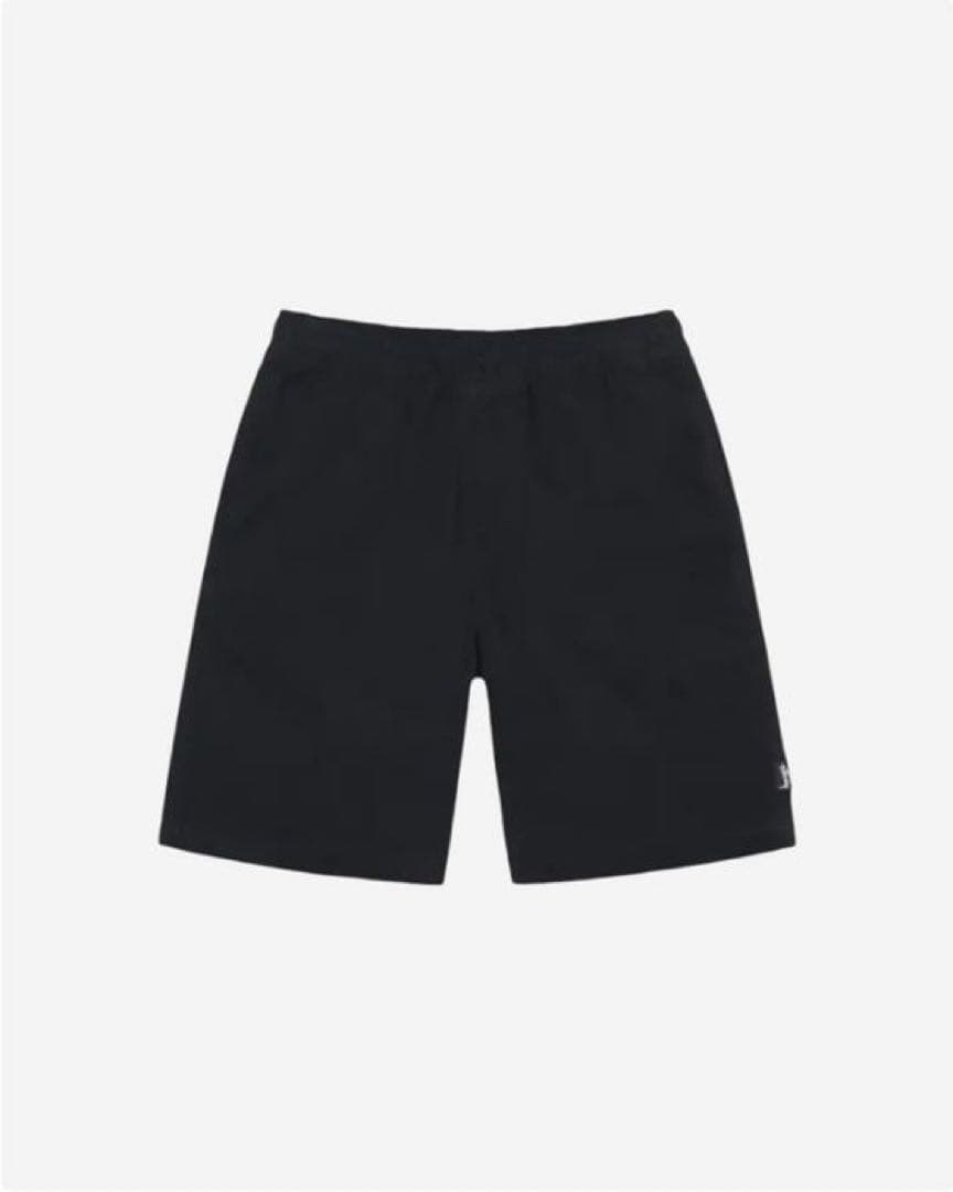 Stussy Brushed Beach Short L ブラック 新品ショーツ