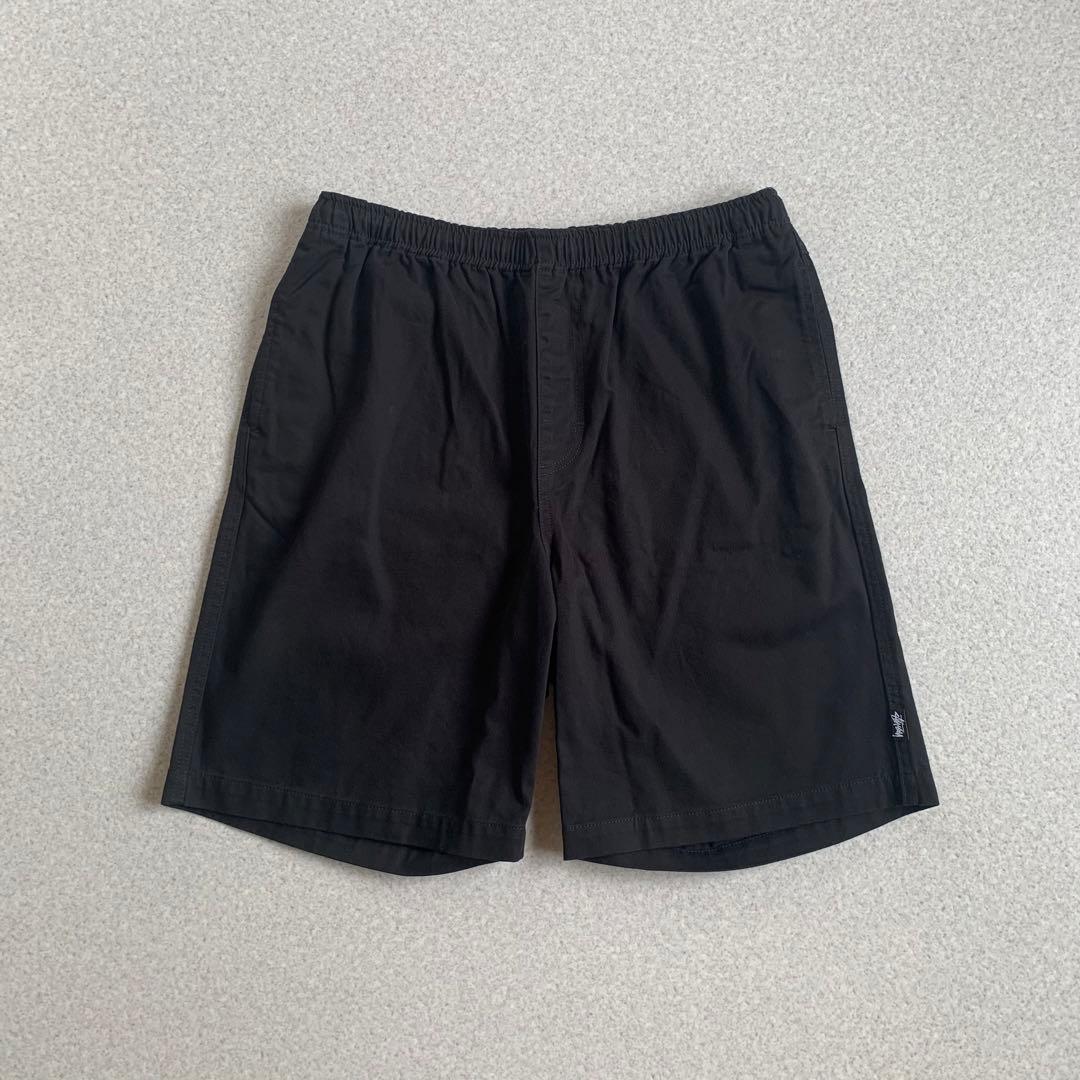 Stussy Brushed Beach Short L ブラック 新品ショーツ