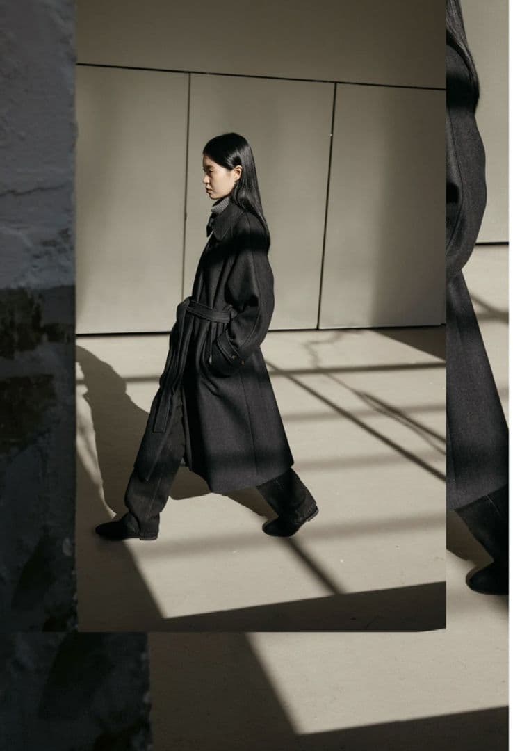 OHOTORO Dublin Coat チャコール ロングコート