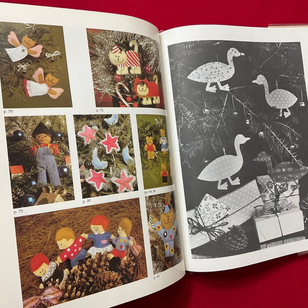 手芸本 洋書 クリスマス オーナメントとストッキング 100以上のデザインと図案