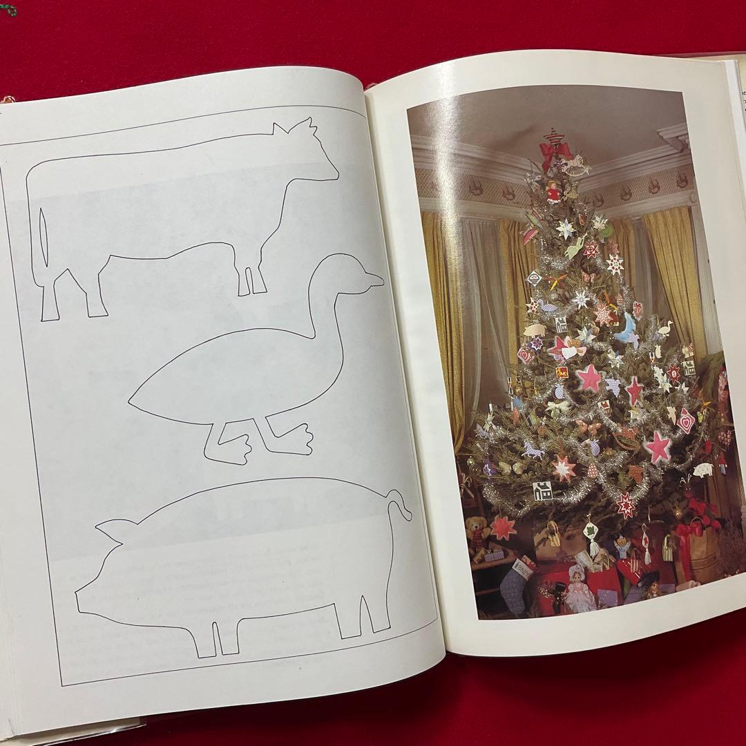 手芸本 洋書 クリスマス オーナメントとストッキング 100以上のデザインと図案