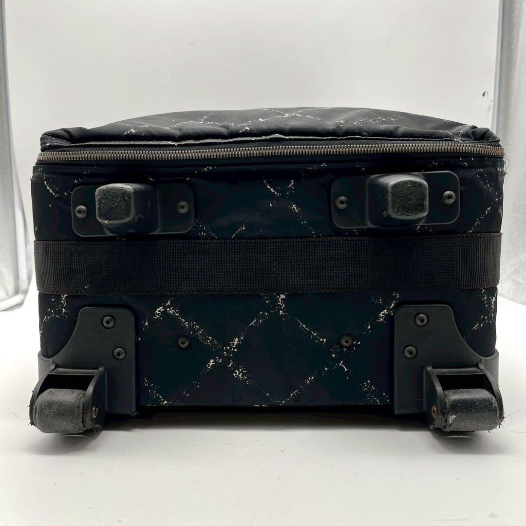 シャネル 旧 トラベルライン キャリーケース ナイロン ブラック 旅行 ビジネス