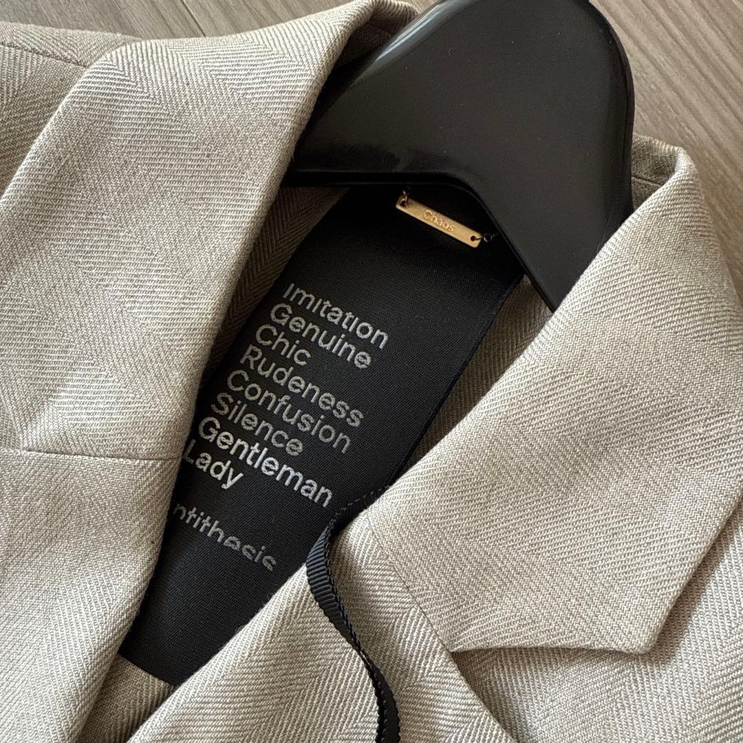 cocos 様　Chaosリネンヘリンボンジャケット