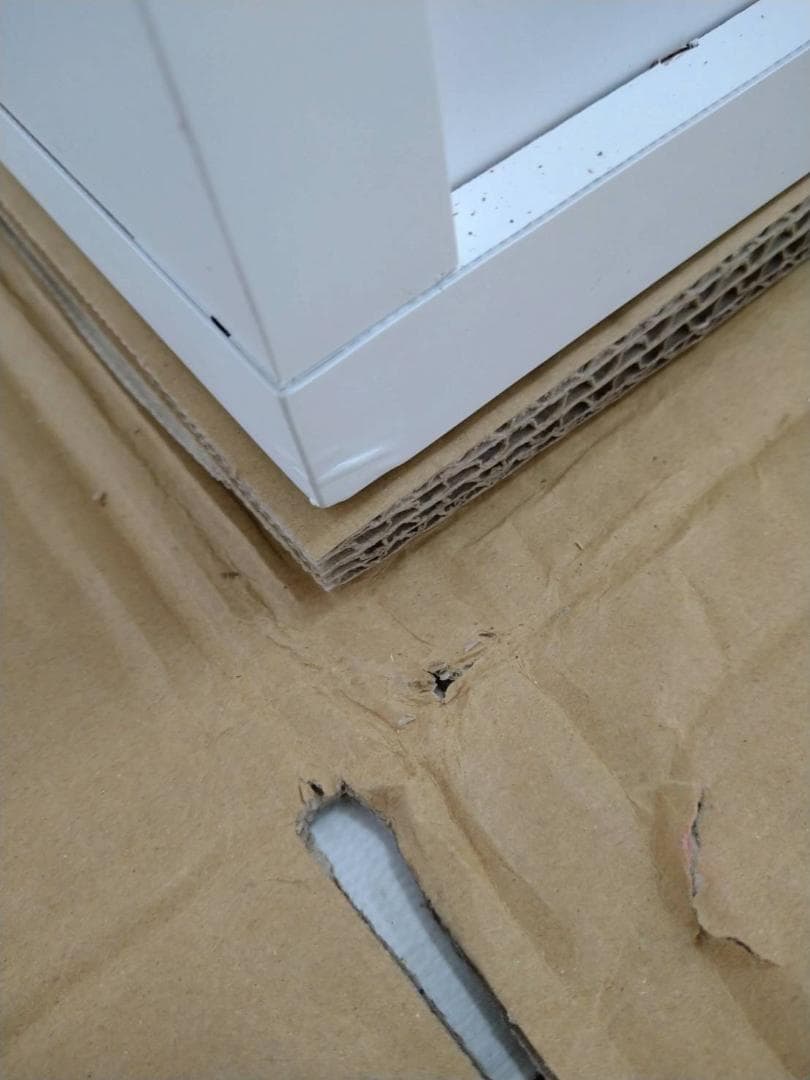 7019 ステンレス天板頑丈カウンター幅90白