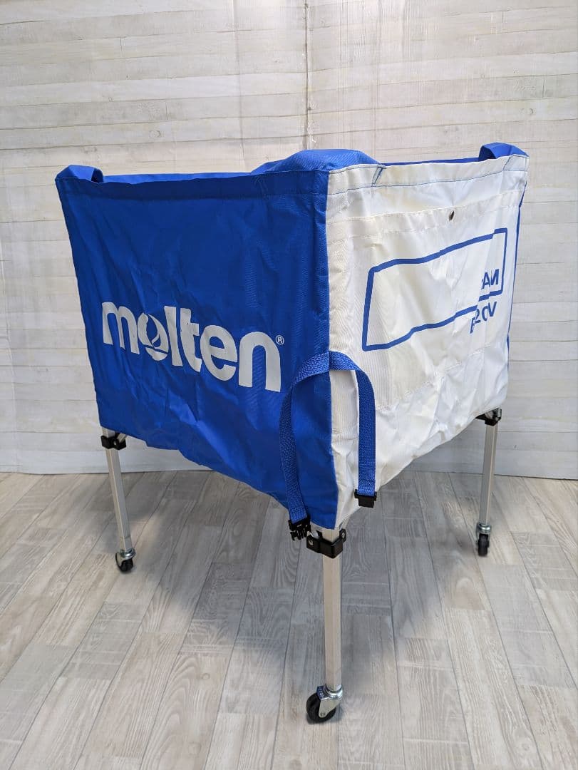molten 折りたたみ式ボールカゴ 収納バッグ付き