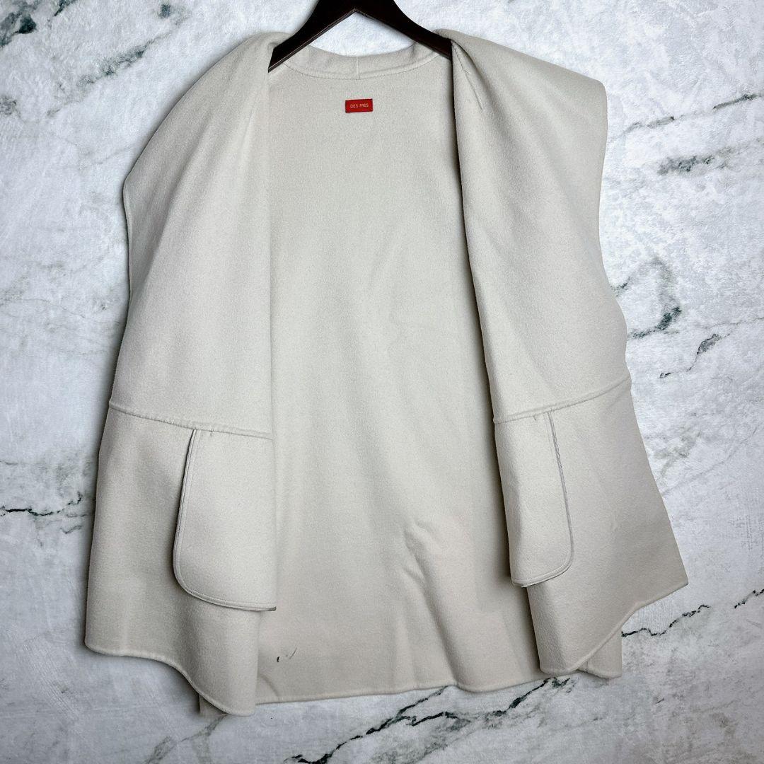 DES PRES デプレ ダブルフェイス メルトンビーバー ショートコート 36